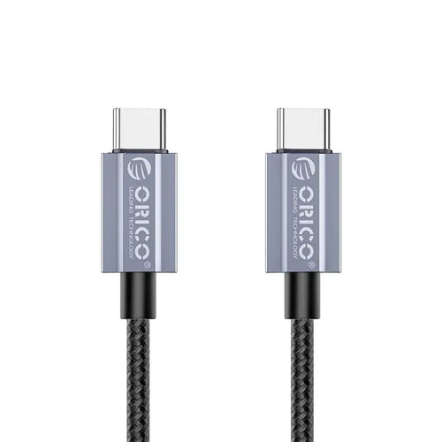 Cablu USB Orico GQA100-15-BK 100W USB Type-C - USB Type-C 1.5m negru textil