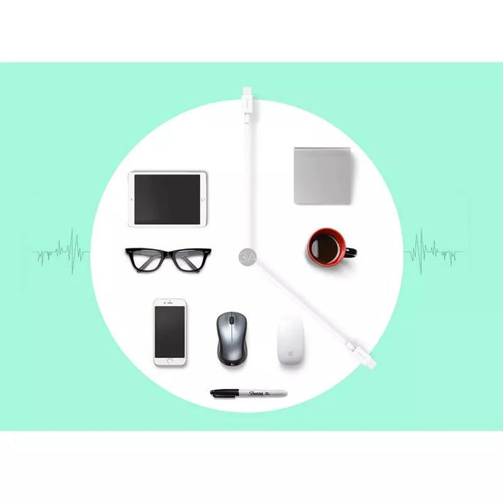 Cablu USB type C tata-tata 1m alb Orico BCU-10