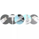 Cablu USB type C tata-tata 1m alb Orico BCU-10