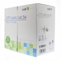Cablu UTP CAT5e 8 fire 10m cupru 0.49 mm Well UTP5E-CU-305-WL-10