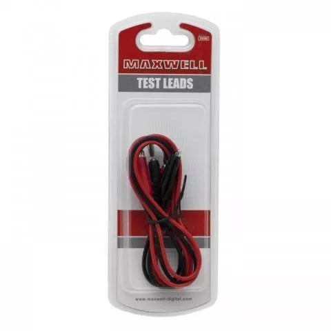 Cabluri de masurare clema crocodil tata banana 92cm Maxwell