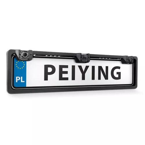 Camera marsalier si senzori de parcare in placuta numar Peiying