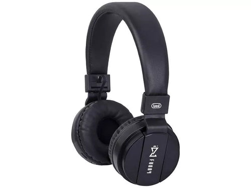 Casti Bluetooth cu microfon DJ 1230 negre Trevi