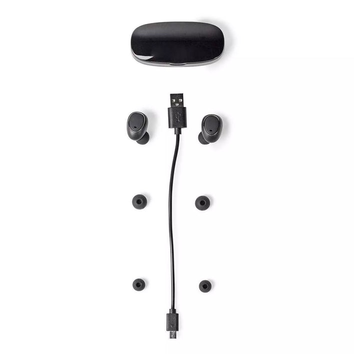 Casti bluetooth In-Ear cu tehnologie True Wireless Stereo si reincarcare in carcasa NEDIS