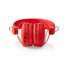 Casti multimedia bluetooth rosu NEDIS