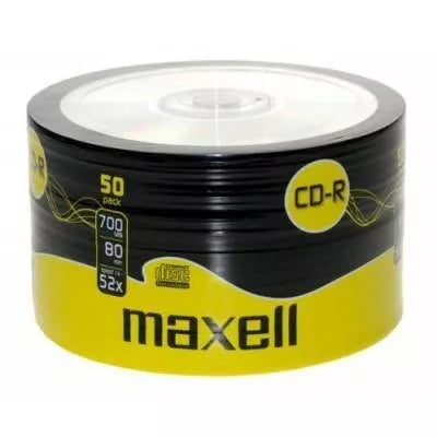 CD-R printabile 700MB 52x 50buc pe folie Maxell 624043.00.TE