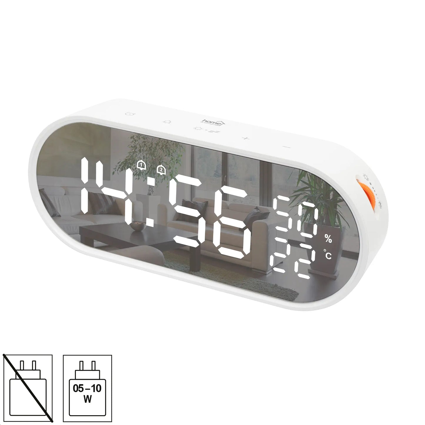 Ceas cu alarma LED cu iesire de incarcare USB Home LTC06