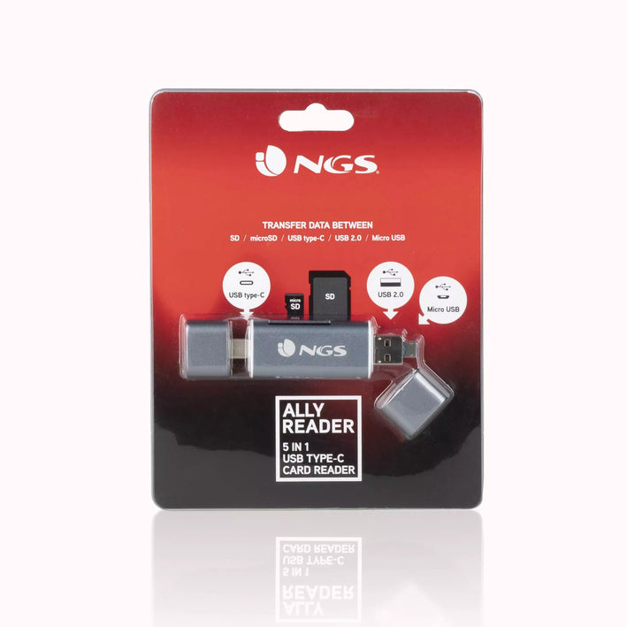 Cititor de carduri 5in1 Type C micro USB 2.0 NGS