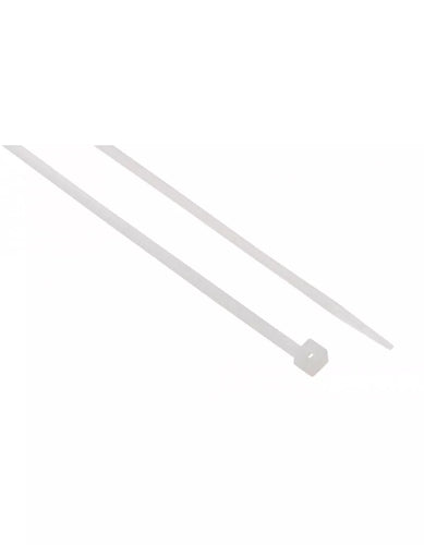 Cleme (soricei) plastic alb prindere cabluri 3.5x300mm TED