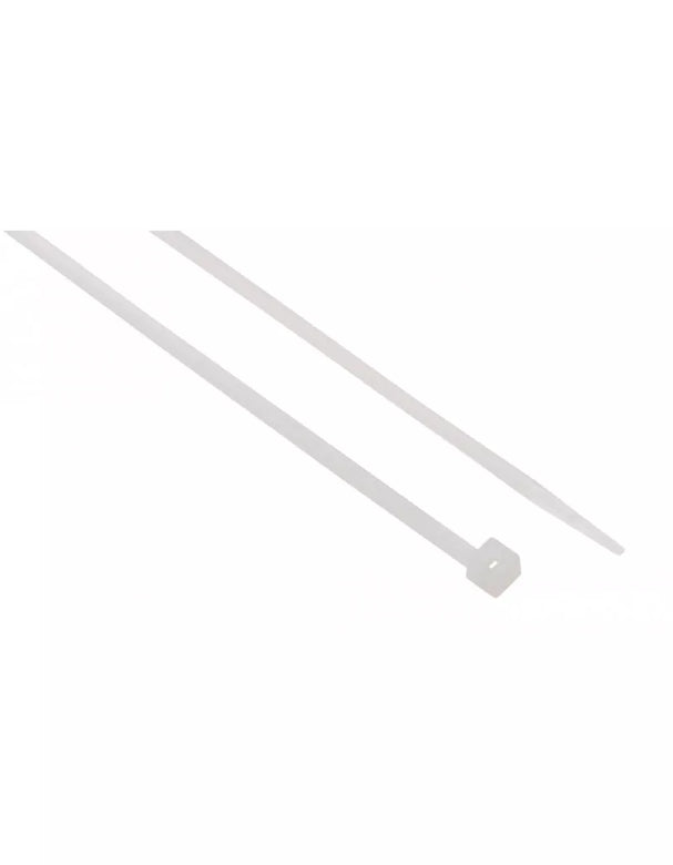 Cleme (soricei) plastic alb prindere cabluri 4.5x400/430mm TED