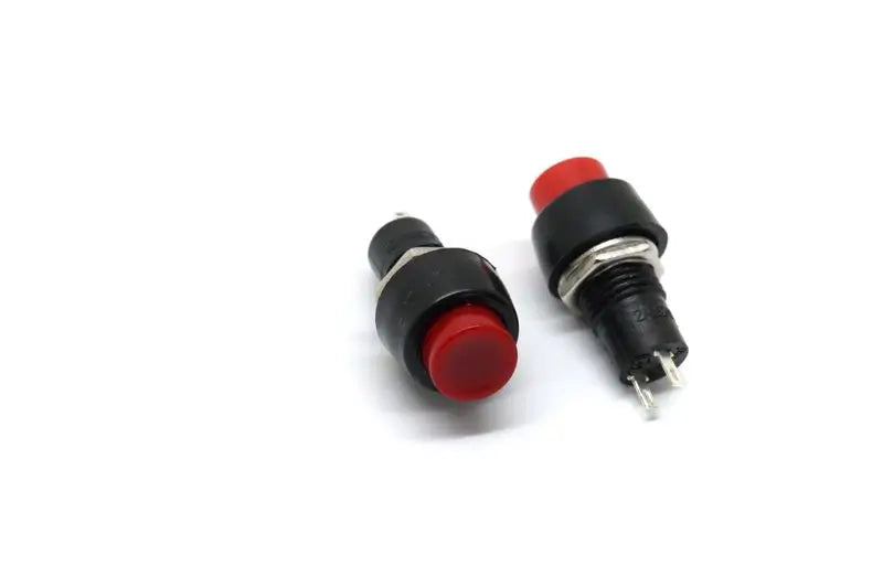 Comutator actionat prin apasare fara retinere OFF-(ON) 1A /250VAC NINIGI PBS-20B-2