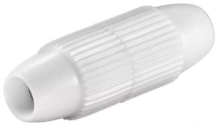 Conector extensie cablu coaxial plastic Goobay