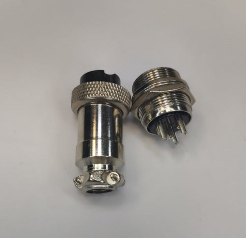 Conector MICROFON MARE 3 Pini set Mama+Tata 20 mm