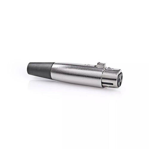 Conector XLR 3 pini mama metal NEDIS