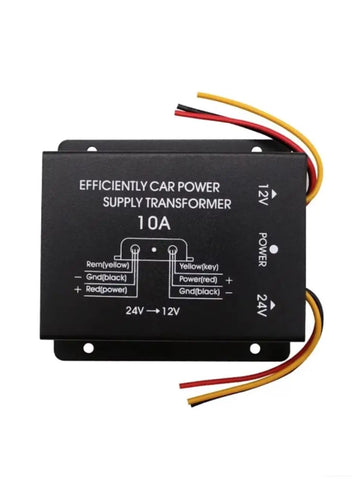 Convertor auto IN 24V intrare la OUT 12V /10A iesire (557)
