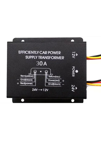 Convertor auto IN 24V intrare la OUT 12V /30A iesire (559)