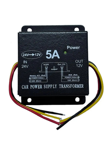 Convertor auto IN 24V intrare la OUT 12V /5A iesire (556)