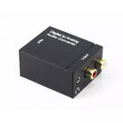 Convertor TOSLINK OPTIC +RCA DIGITAL la RCA ANALOG AUDIO 2x RCA +Jack 3.5 mm