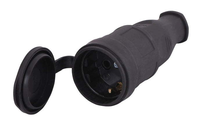 Cupla schuko cauciuc 16A 3500W IP44 Lezard 106-0400-0102