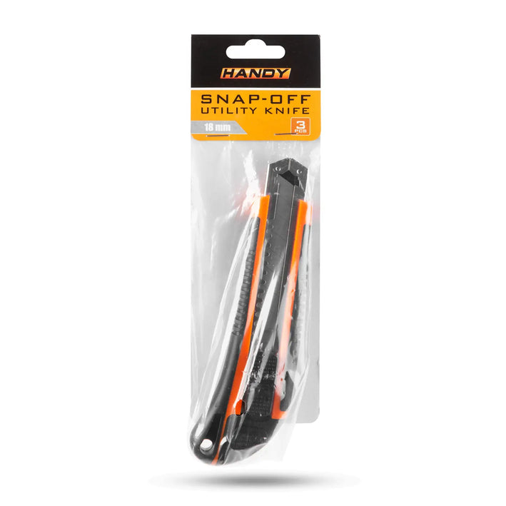 Cutter universal cu mijloc metalic lama 3x18 mm HANDY 10811C