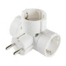 Distribuitor tip T 3x schuko socluri 250V 16A 3680W TPF-36 Home