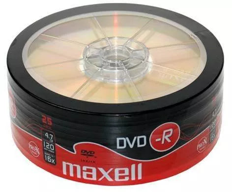 DVD-R 4.7GB 16X 25buc pe folie Maxell