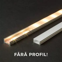 Ecran opal pentru profil aluminiu LED 1000mm 41010M1 Phenom