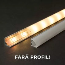 Ecran opal pentru profil aluminiu LED 1000mm Phenom