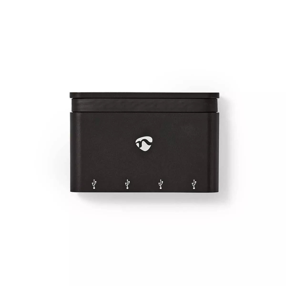 Hub Computer USB Type C - 4x USB 3.0 negru Nedis