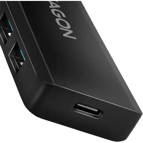Hub USB AXAGON HUE-C1A 4x USB 3.2 Gen 1 1x USB-C 0.2m - USB Type-A negru