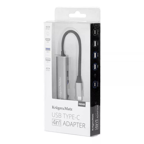 HUB USB Type C - HDMI USB3.0 USB 2.0 +USB Type C KRUGER&MATZ