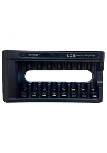 Incarcator 8 acumulatori XTAR LC8 KT AA AAA x1.5V Li-ion Battery Charger conector USB type C (638)