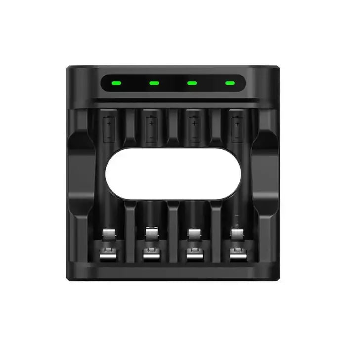Incarcator acumulatori Li-ion si NiMH pentru 4 sloturi AA/ AAA USB-C XTAR L4 KT