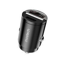 Incarcator auto Choetech TC0006-V2 1x USB type C + 1x USB-A 30W QC 3.0 Power Delivery negru