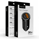 Incarcator auto Kruger&Matz KM0873 12-24V - USB-A /TYPE C QC3.0 PD 38W