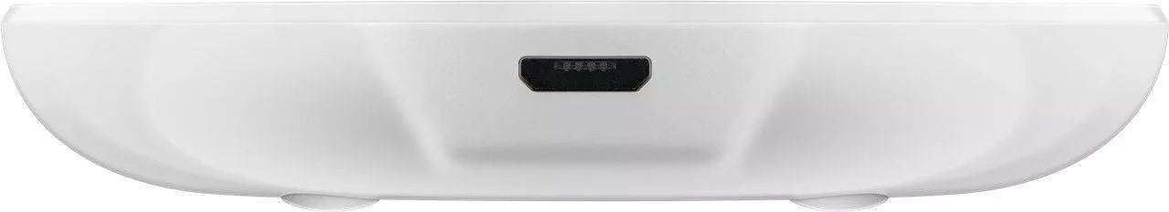 Incarcator fara fir wireless 5W 1A alb pentru dispozitive standard QI Goobay