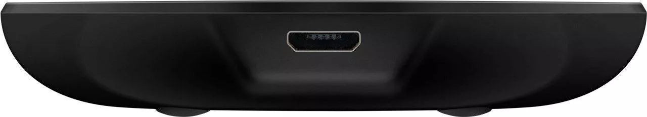 Incarcator fara fir wireless 5W negru pentru telefoane inteligente si dispozitive standard QI Goobay