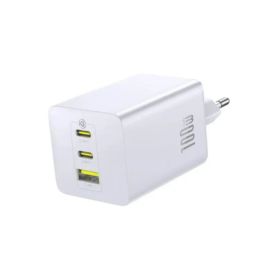 Incarcator retea Baseus EnerFill FE11 Quick Charge 100W 2x USB Type-C 1x USB alb P10182102213-00