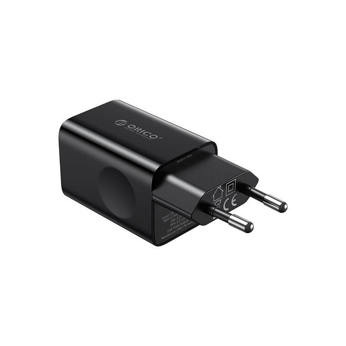 Incarcator retea Orico PT30-C USB TYPE C QC3.0 30W negru PT30-C-EU-BK