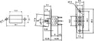Intrerupator ROCKER SP3T Pozitii 3 (ON)-OFF-(ON) fara retinere 3A 250VAC 20mOhm NINIGI RSL-123A1
