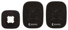 Kit suport negru montare telefon universal Konig
