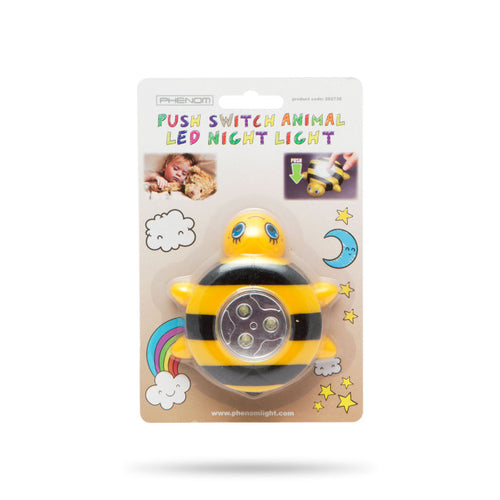 Lampa cu LED de veghe decorativa Albina cu buton 20273E Phenon