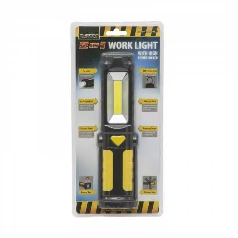 Lanterna de lucru magnetica cu COB-LED rabatabila Phenom