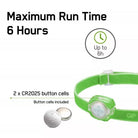 Lanterna frontala LED GP CH31 verde 40lm 2x CR2025