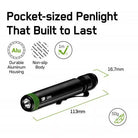 Lanterna tip stilou LED GP GPCP21BE-2FB1 20lm 20m 1x AAA aluminiu