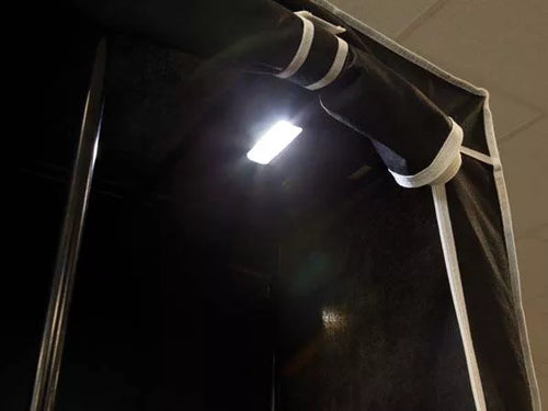 Lumina de lucru cu suport magnetic LED COB 1W 100lm 3x AAA 21x4x2.8cm Velleman