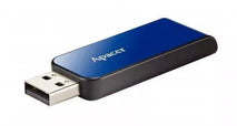 Memorie flash USB 2.0 16GB Apacer retractabil albastru