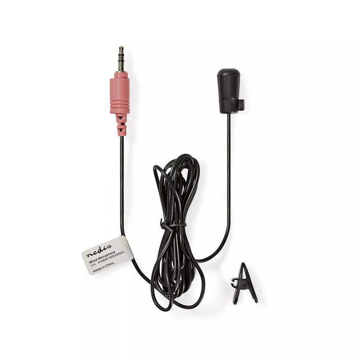 Microfon lavaliera cu clip 3.5 mm Jack Nedis