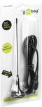 Mini antena magnetica pasiva DVB-T2 HD FM DAB Goobay 67090