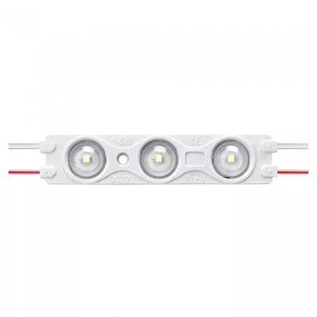 Modul 3 LED-uri 12V 1.5W SMD2835 150lm albastru IP67 V-TAC